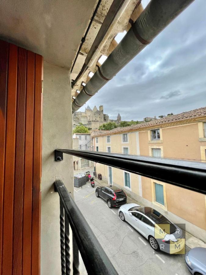 Le Donjon - Vue Cite Pied Cite Medievale Neuf Carcassonne Dış mekan fotoğraf