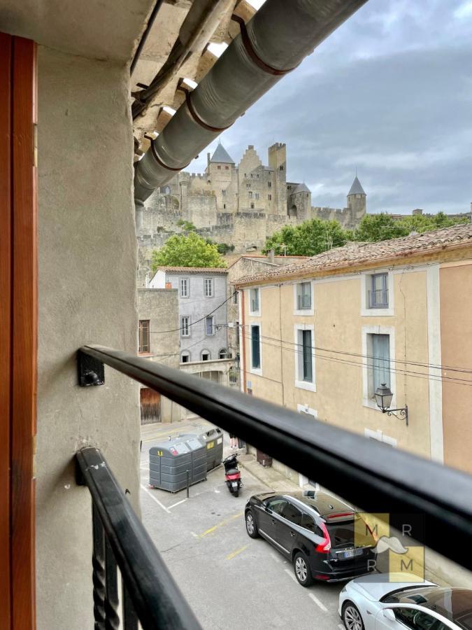 Le Donjon - Vue Cite Pied Cite Medievale Neuf Carcassonne Dış mekan fotoğraf